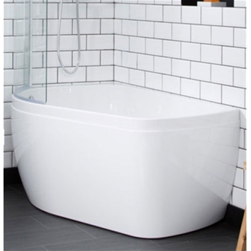 Carron Baths - Profile 5mm Shower Bath NTH LH 1500mm