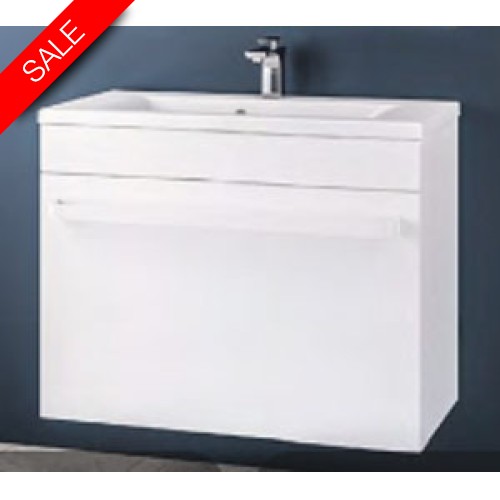 Eastbrook - Oslo 1000mm Wall Hung Basin Unit With Internal Drawer