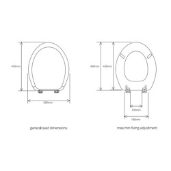 Roper Rhodes - Curve Soft Close Toilet Seat