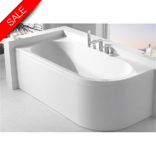 Carron Baths - Status DE 5mm Bath NTH 1600 x 725mm RH