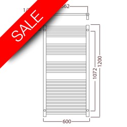 Radox - Premier Stainless XLTowel Warmer - 1200 x 600mm