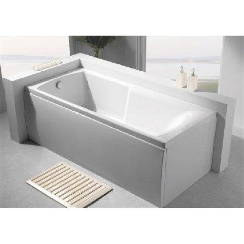 Carron Baths - Index Carronite Classic Shower Bath NTH 1700 x 750mm