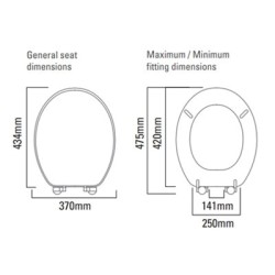 Roper Rhodes - Infinity Toilet Seat